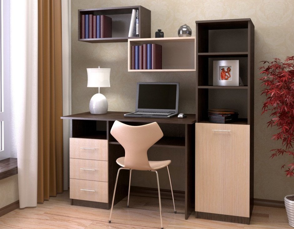 Стол компьютерный угловой с224 БН BMS