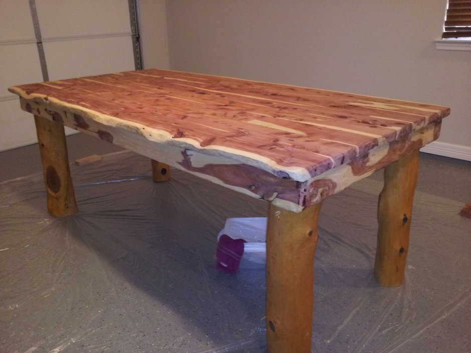 Самодельный стол