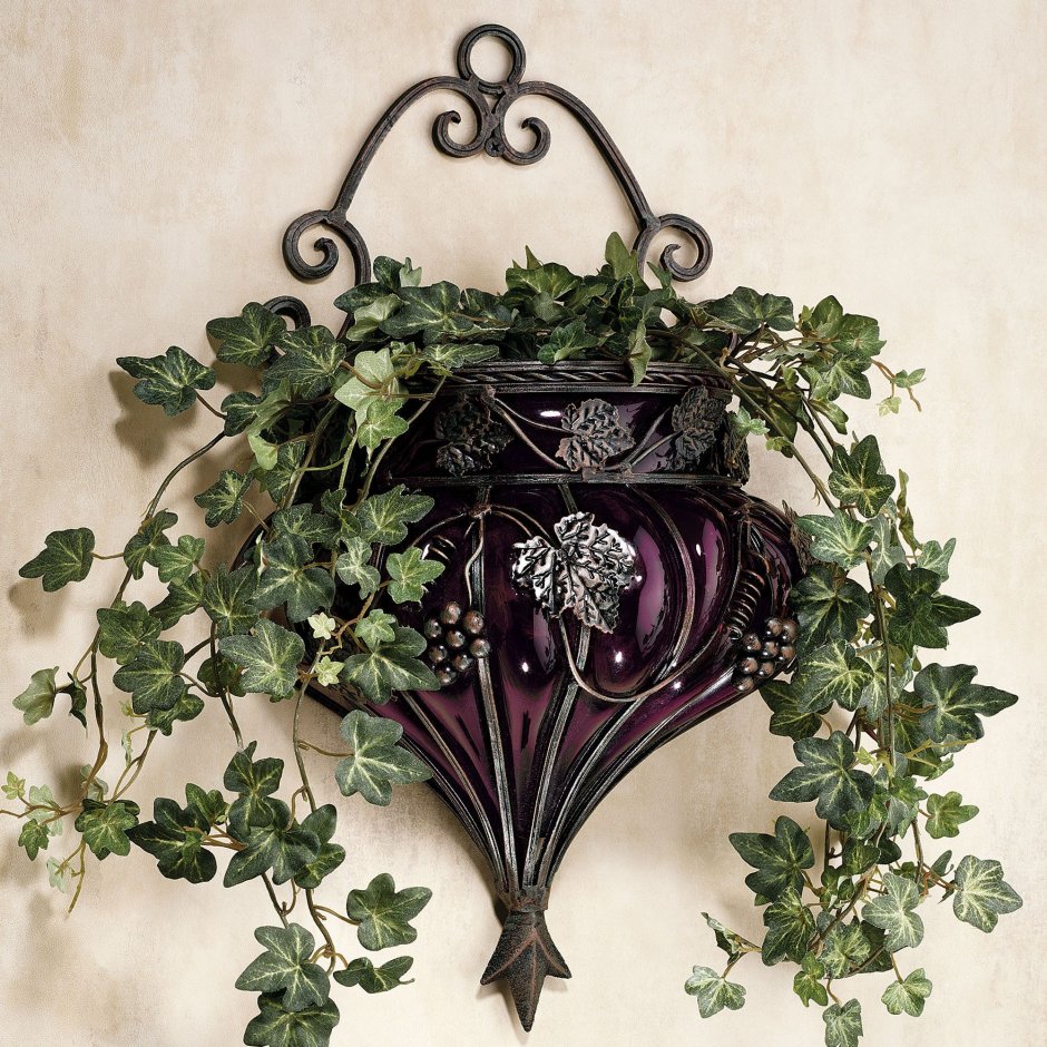 Украшение интерьера с виноградной лозой