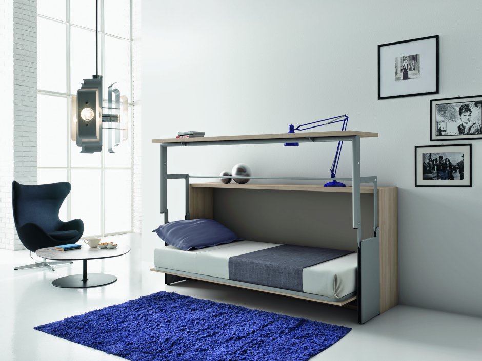 Детская двухъярусная кровать трансформер