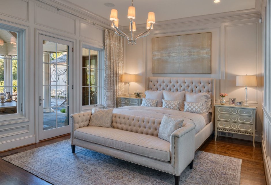 Зонирование гостиной и спальни 20 кв.м