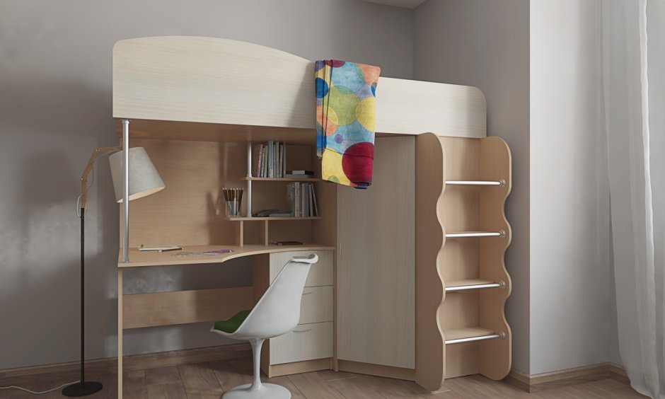 Современные шкафы в детскую комнату