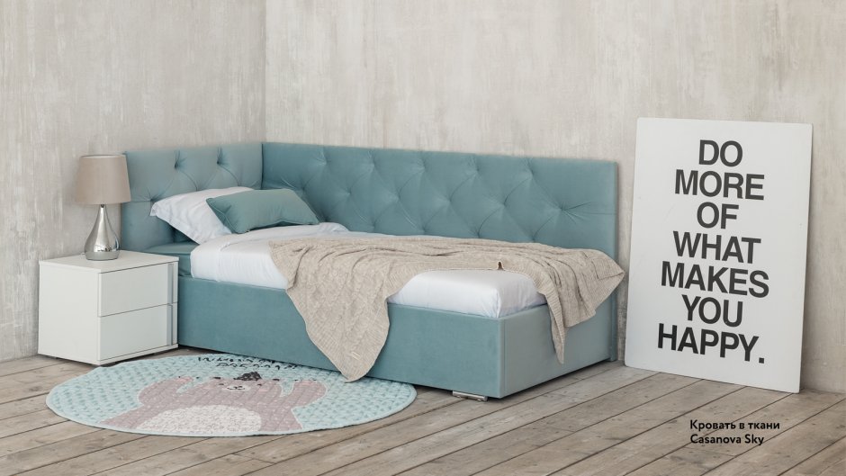 Аскона угловая кровать Camilla