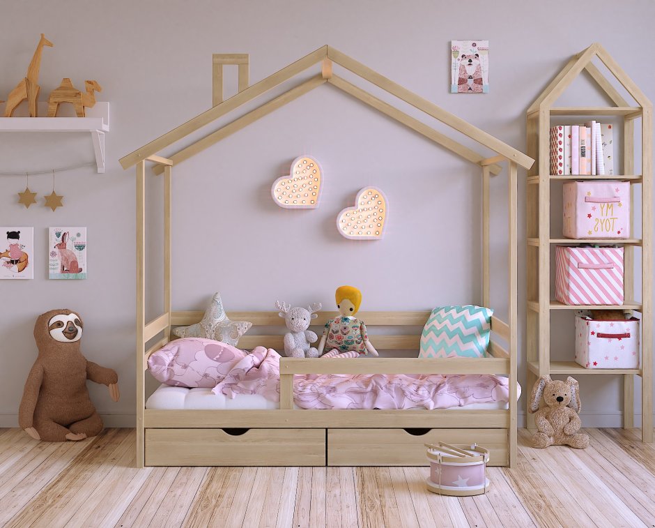 Кровать домик Нео