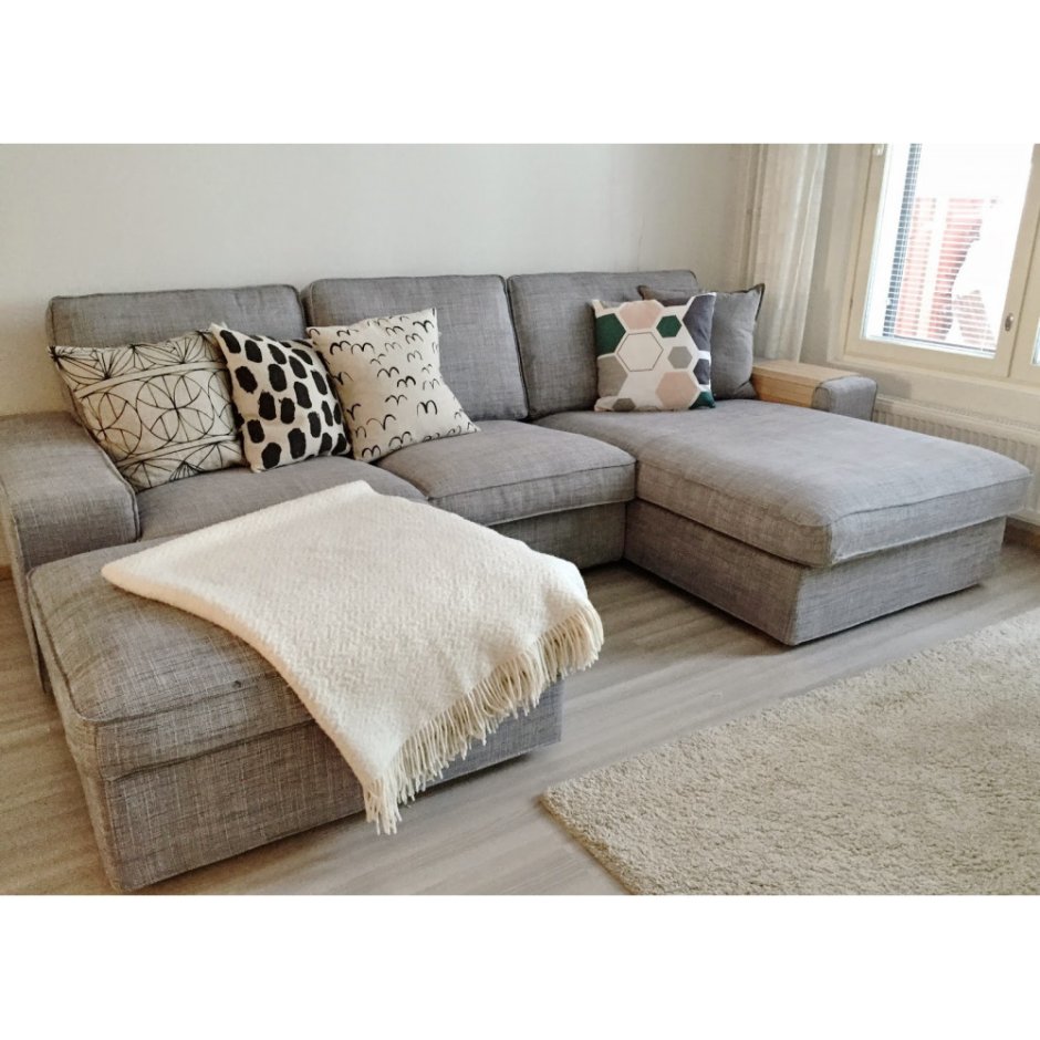 Модульный диван икеа в интерьере