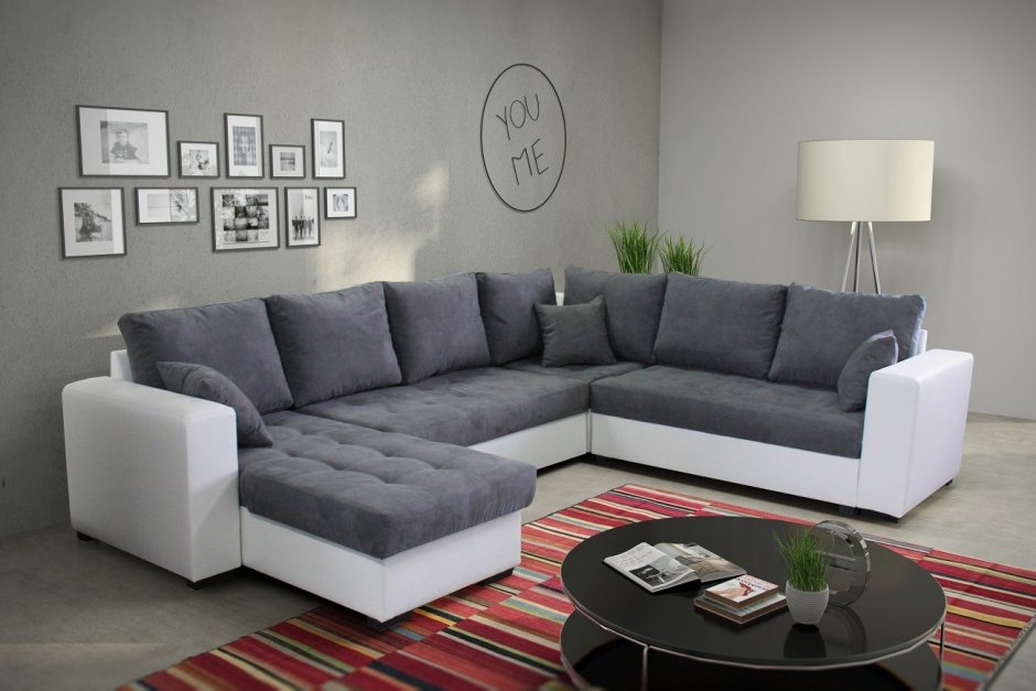 Угловой диван в гостиную