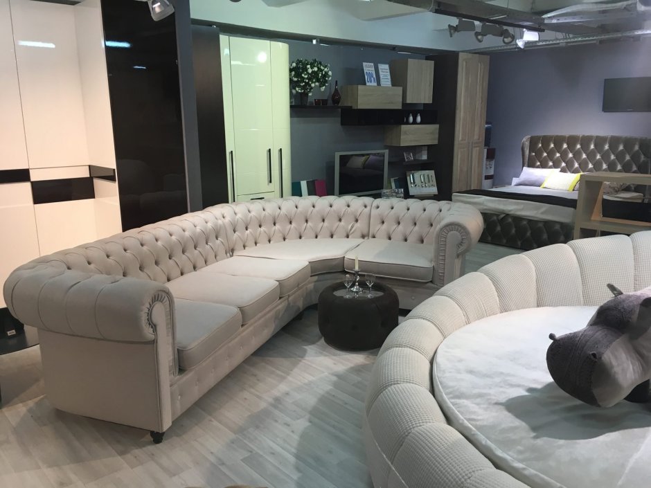 Добрый стиль диван Честерфилд