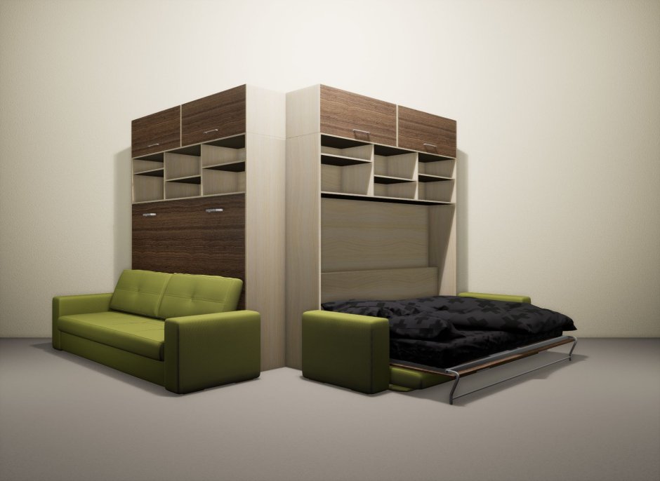 Смарт-1 диван-трансформер дуб сонома