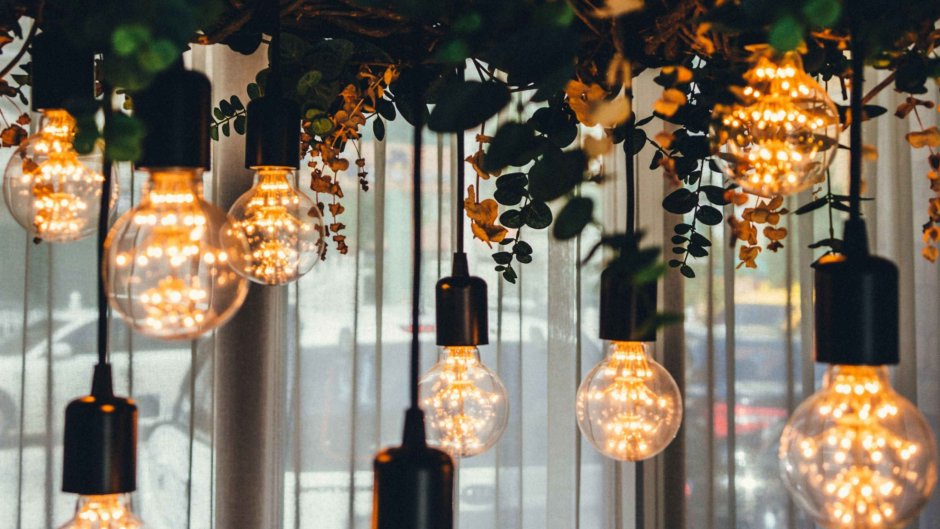 Красивые лампы для декора