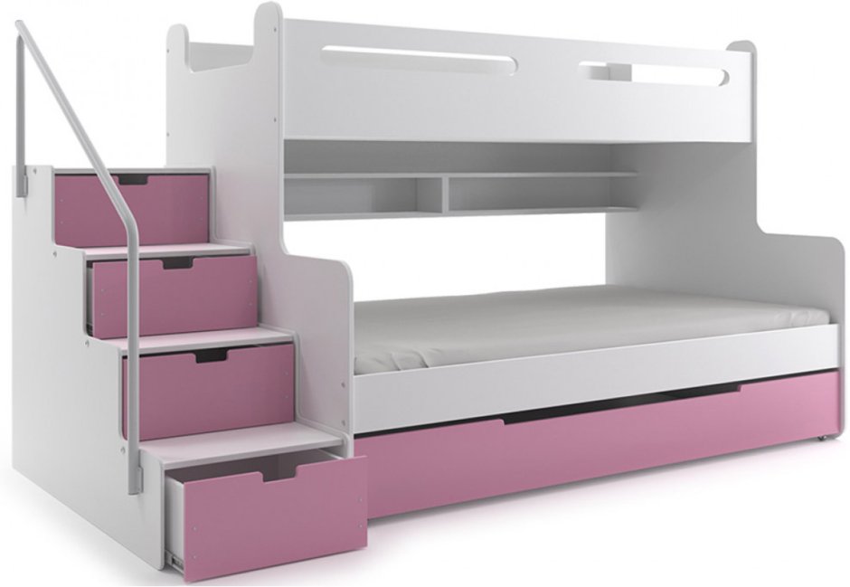 Двухэтажная кровать выдвижная