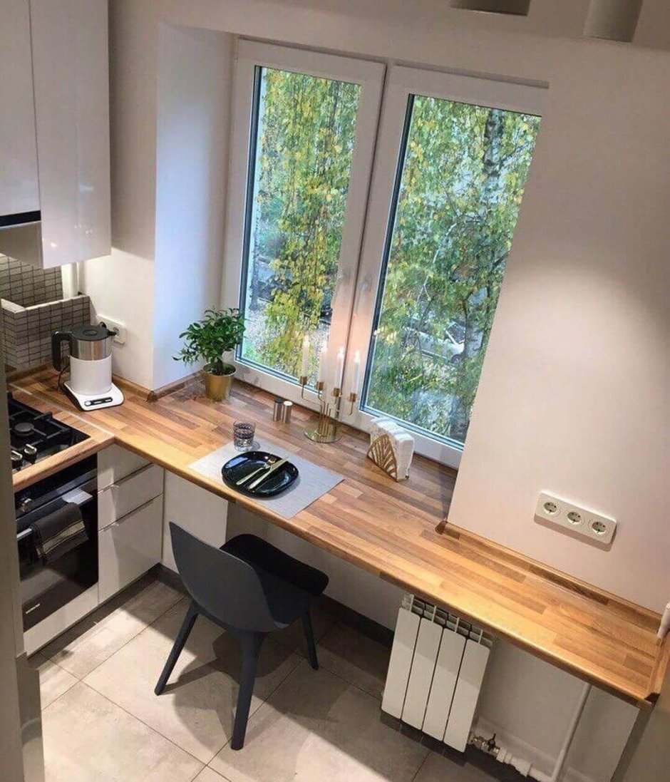 Гостиная с рабочим местом