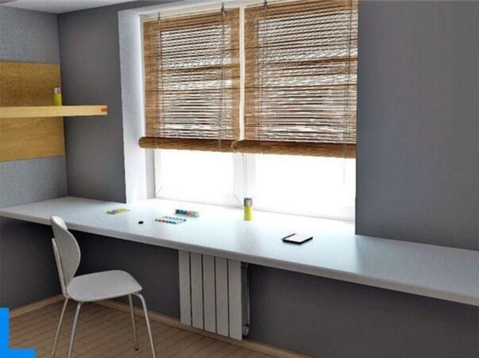 Стол у окна для школьника