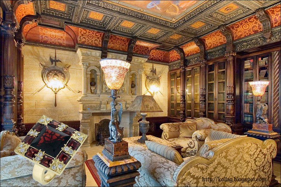 Византийский стиль в интерьере 17 века