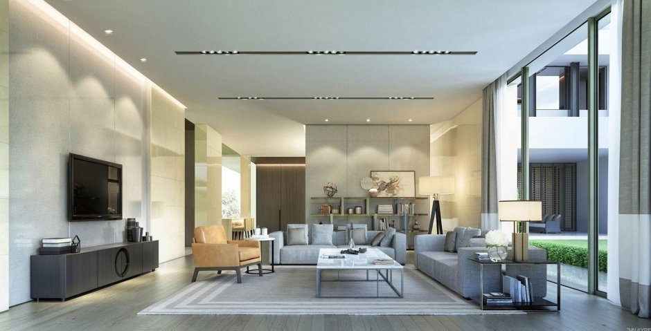 Нейтральное освещение в интерьере