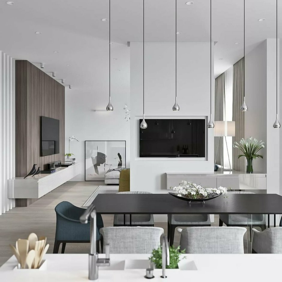 Современный стиль в интерьере