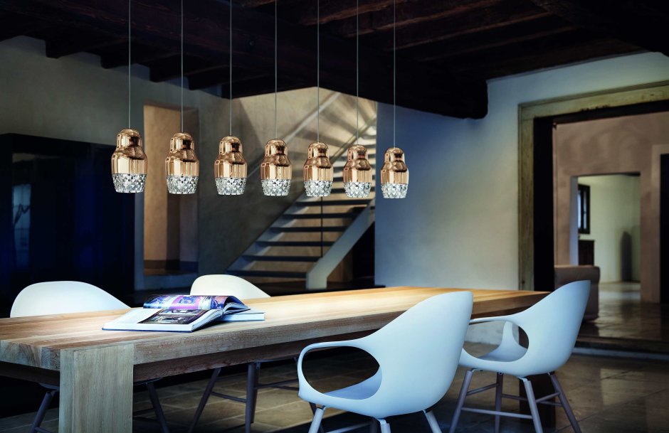 Подвесной светильник SP Fedor 1 Rose Gold от Axo Light