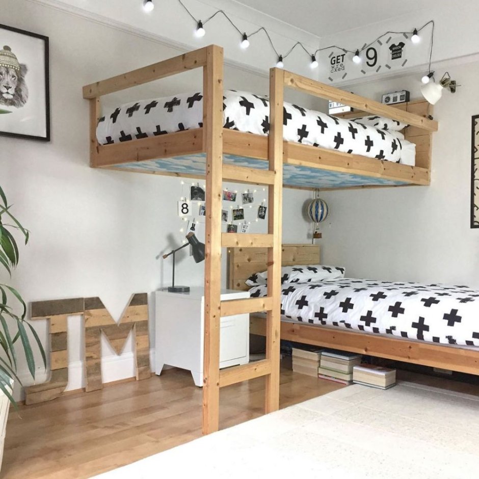 Двухэтажные кровати Девчачьи