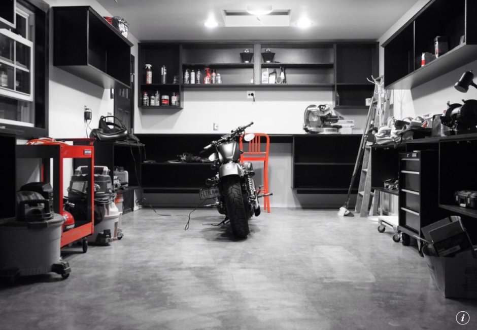 Стильные гаражи интерьер