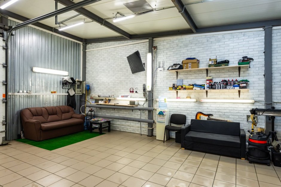 Гараж для полировки