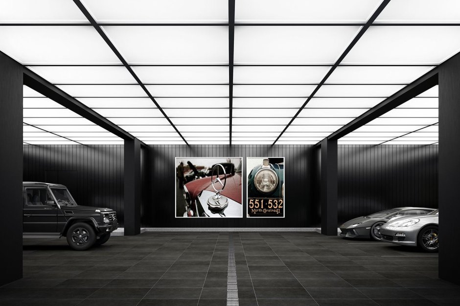 Гараж для спорткара