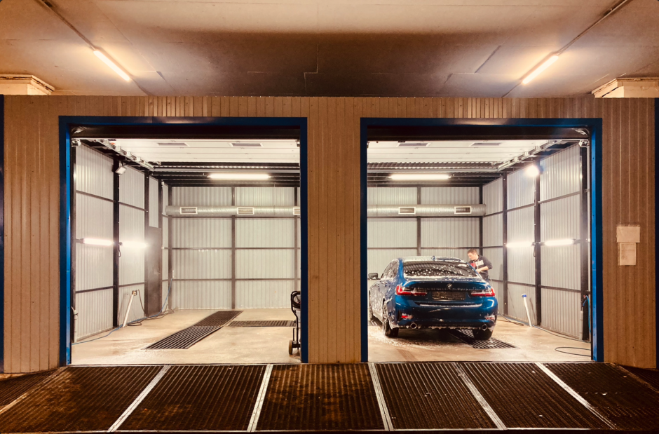 Гараж панорама