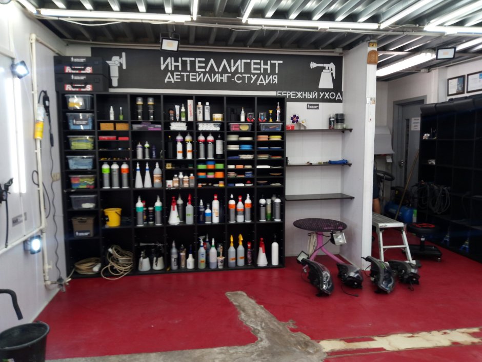 Красивые гаражи для детейлинга