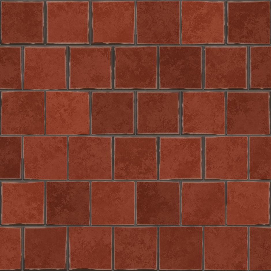 Терракотовая керамическая плитка