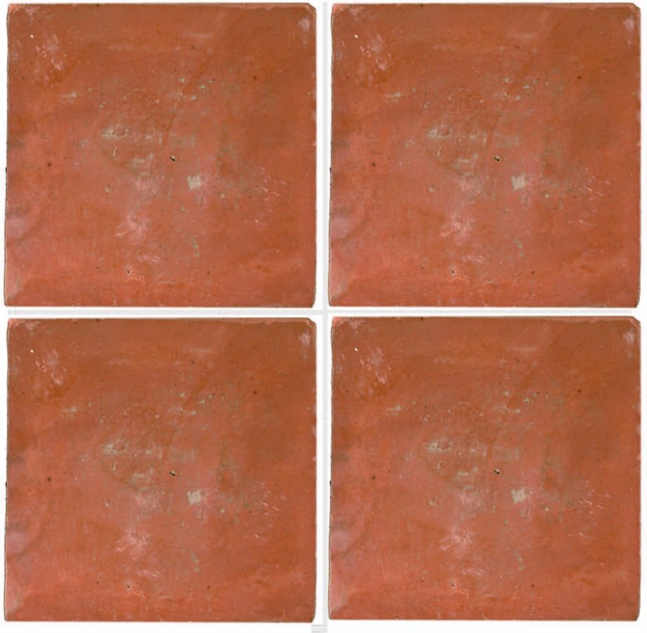 Цементная плитка терракотовая