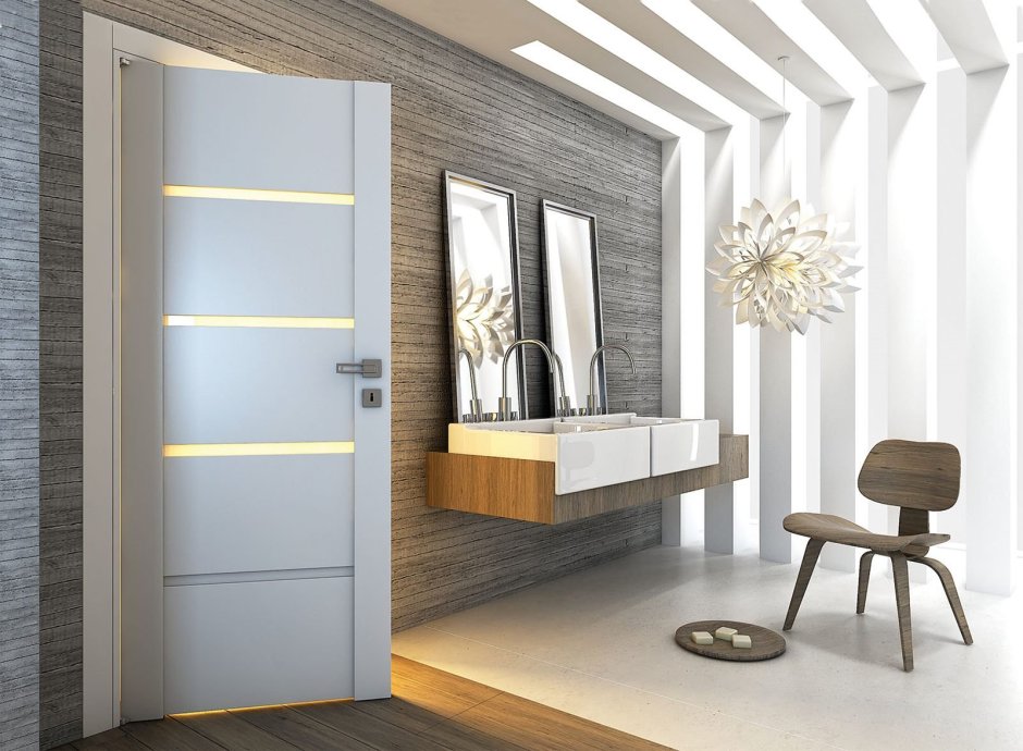 Двери для ванной комнаты