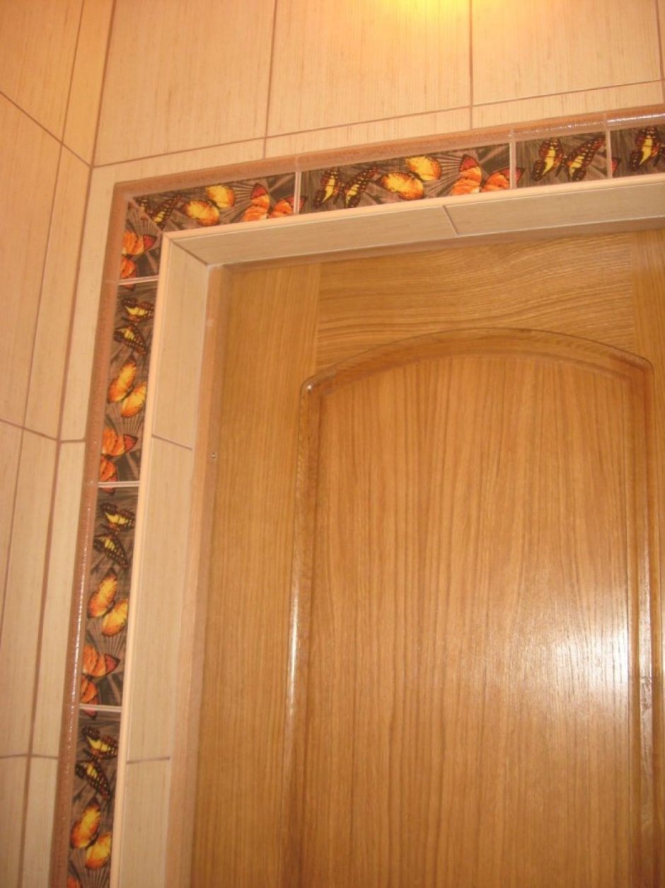 Дверные откосы из плитки