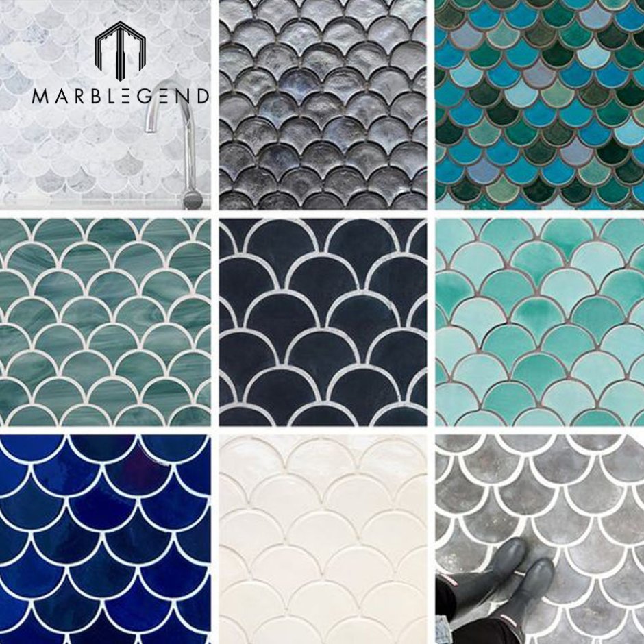 Плитка рыбья чешуя Керама Марацци