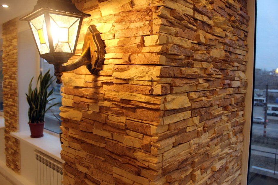 Декоративный камень для внутренней отделки