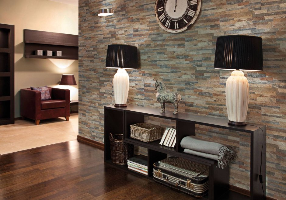 Отделка декоративным камнем