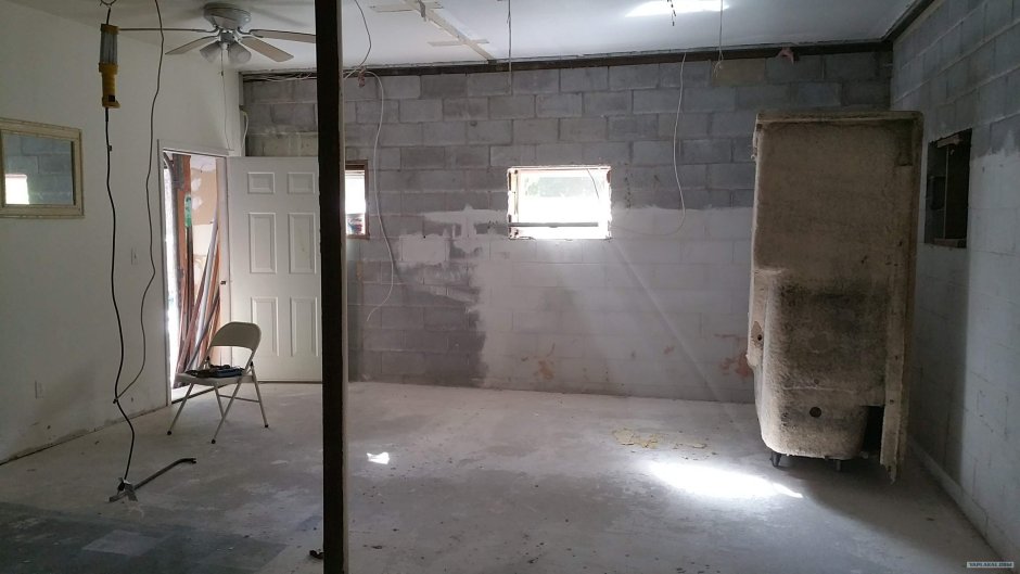 Перегородка в гараже