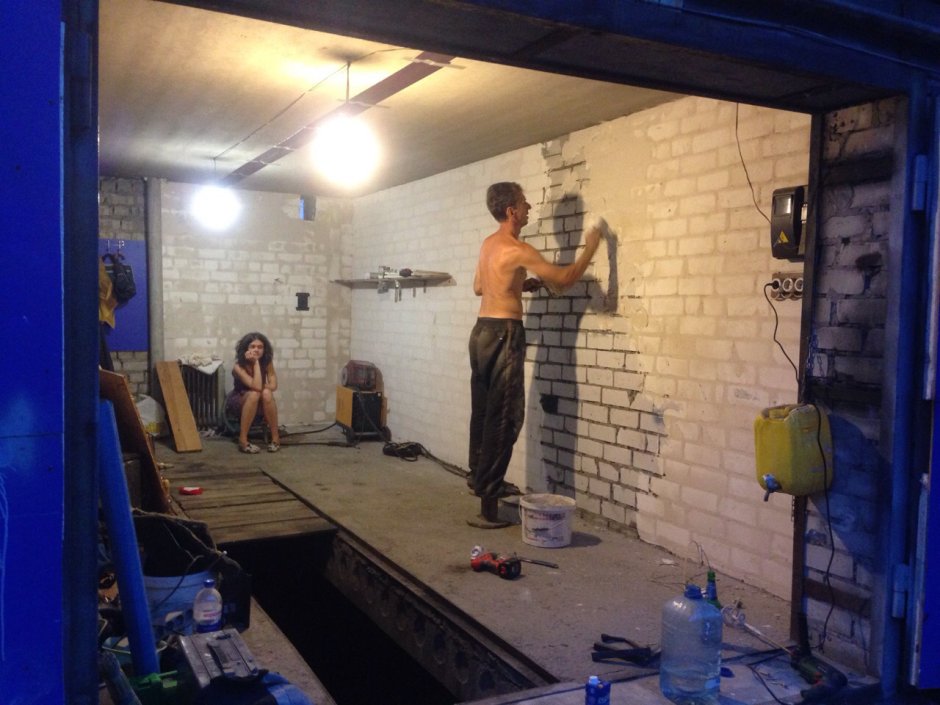 Отделка гаража