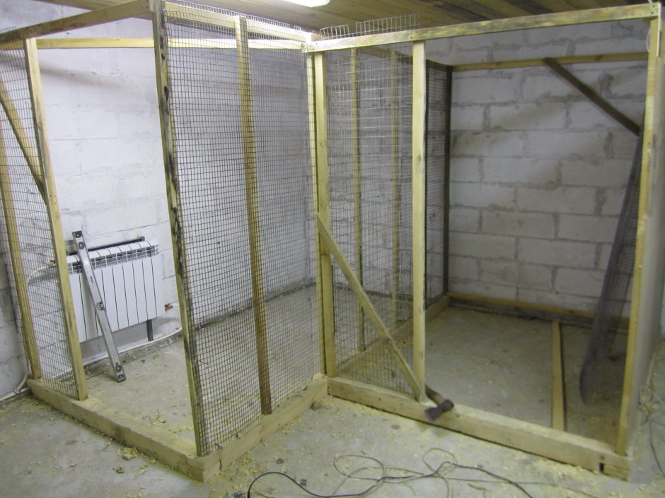 Перегородки в птичнике