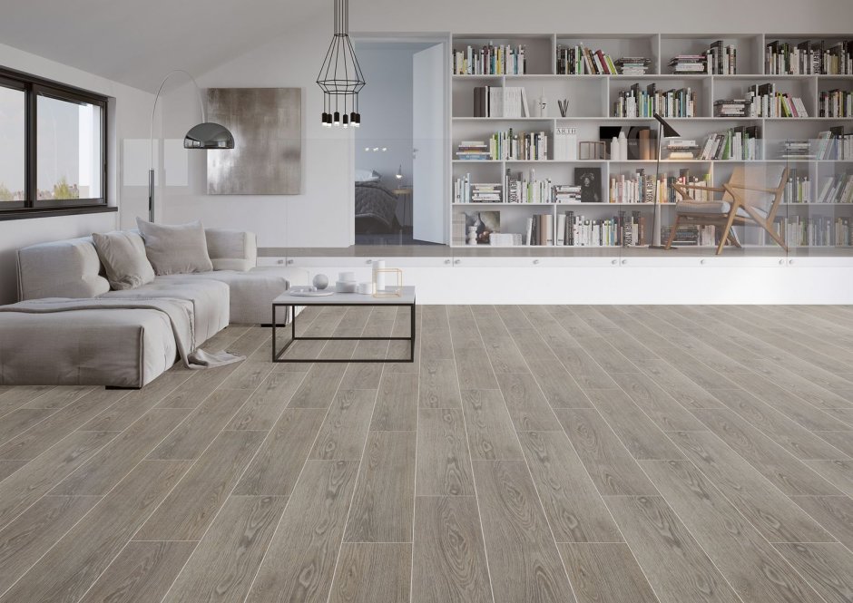 Ironwood Mist керамогранит серый 120.2х19.3