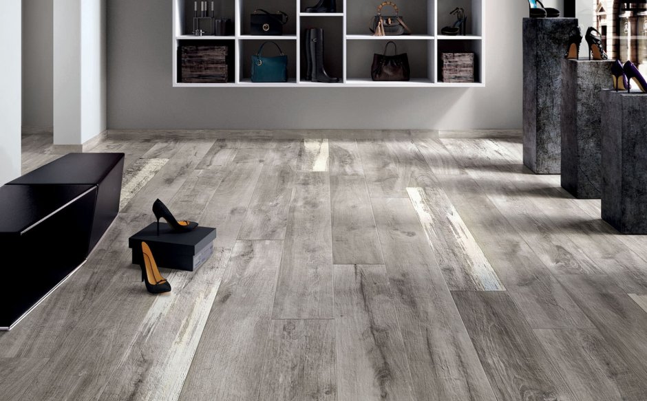 Темно серый ламинат