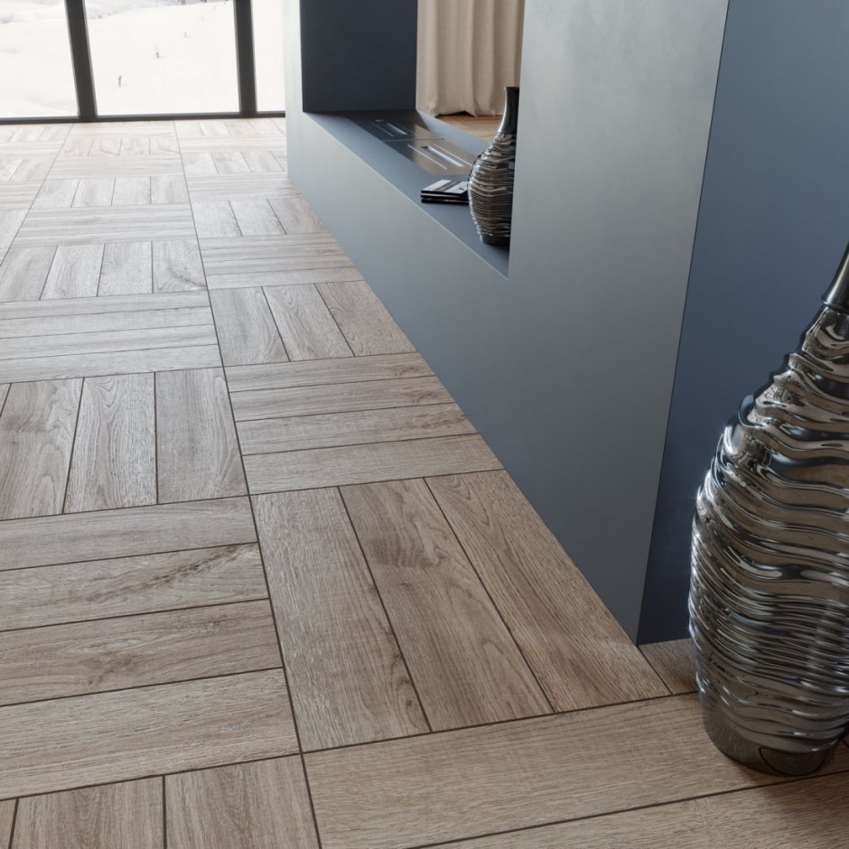 Напольная плитка Global Tile Орлеан светло коричневый 60x15,1