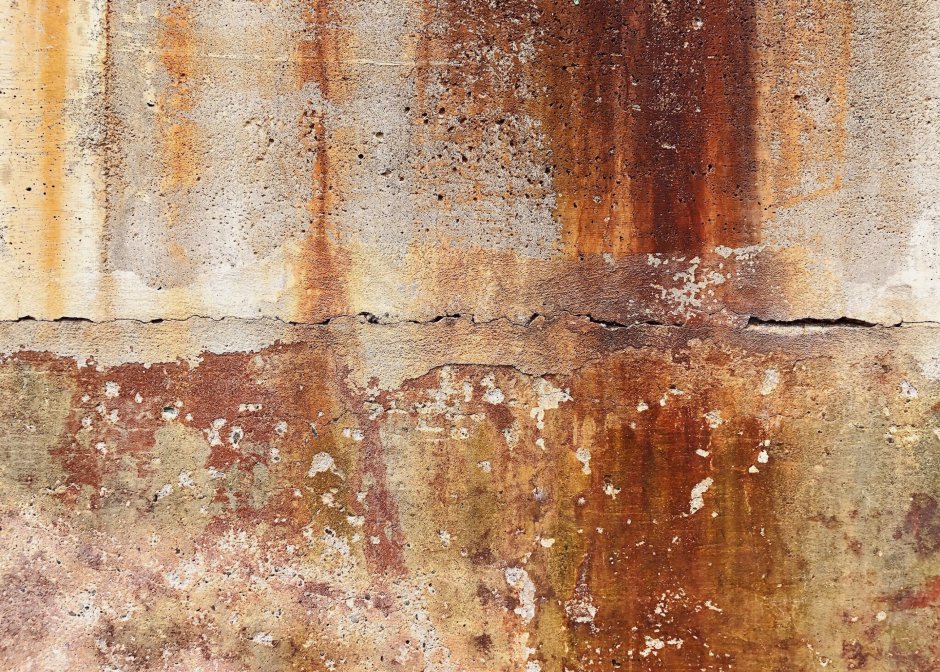 Ржавчина на стене