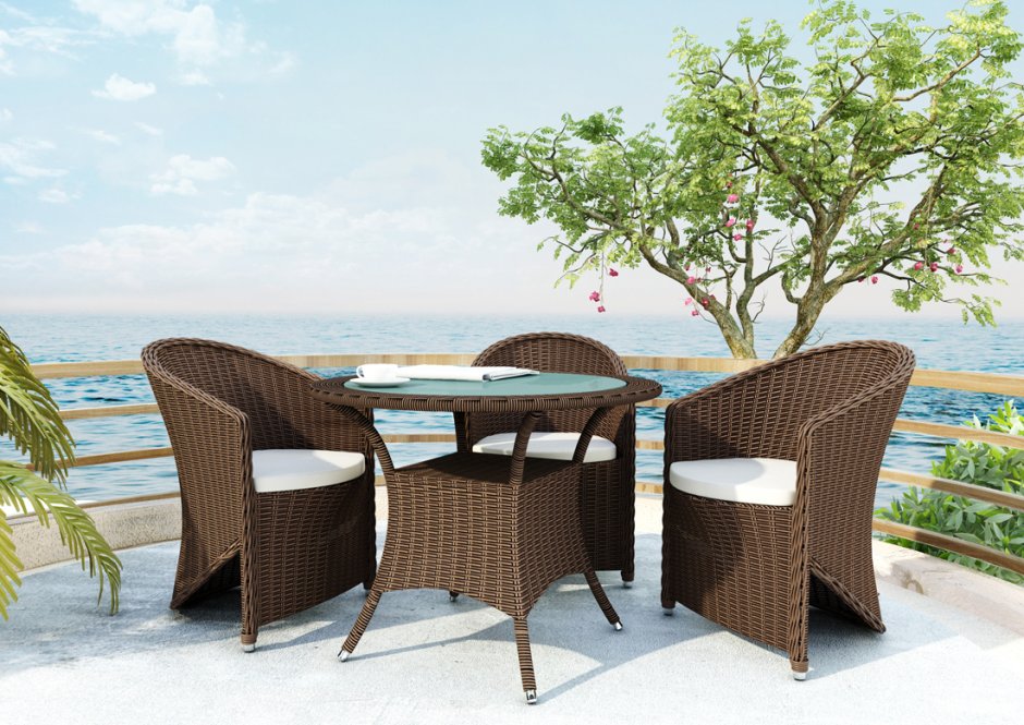 Плетеная мебель из техноротанга