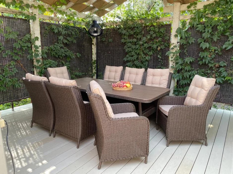 Комплект плетеной мебели Бирма-9