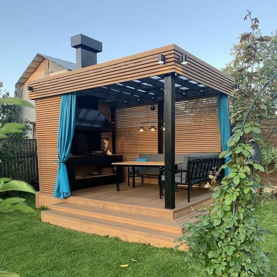 Современные беседки