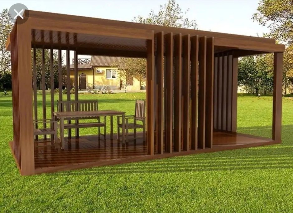 Беседка пергола Модерн