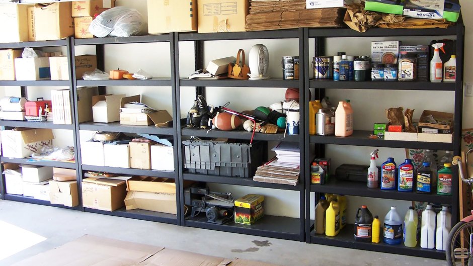 Полки в гараже