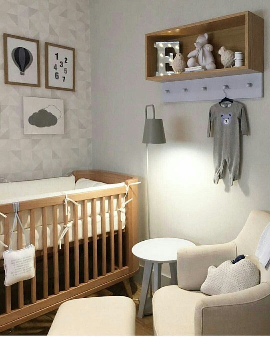 Уголок новорожденного в комнате