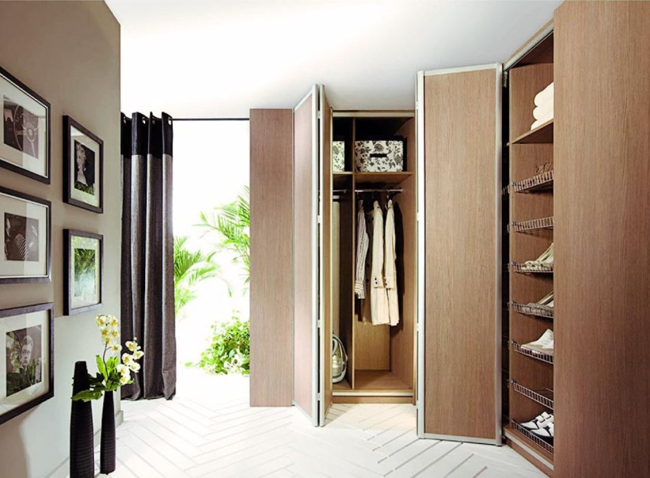 Угловая гардеробная аристо