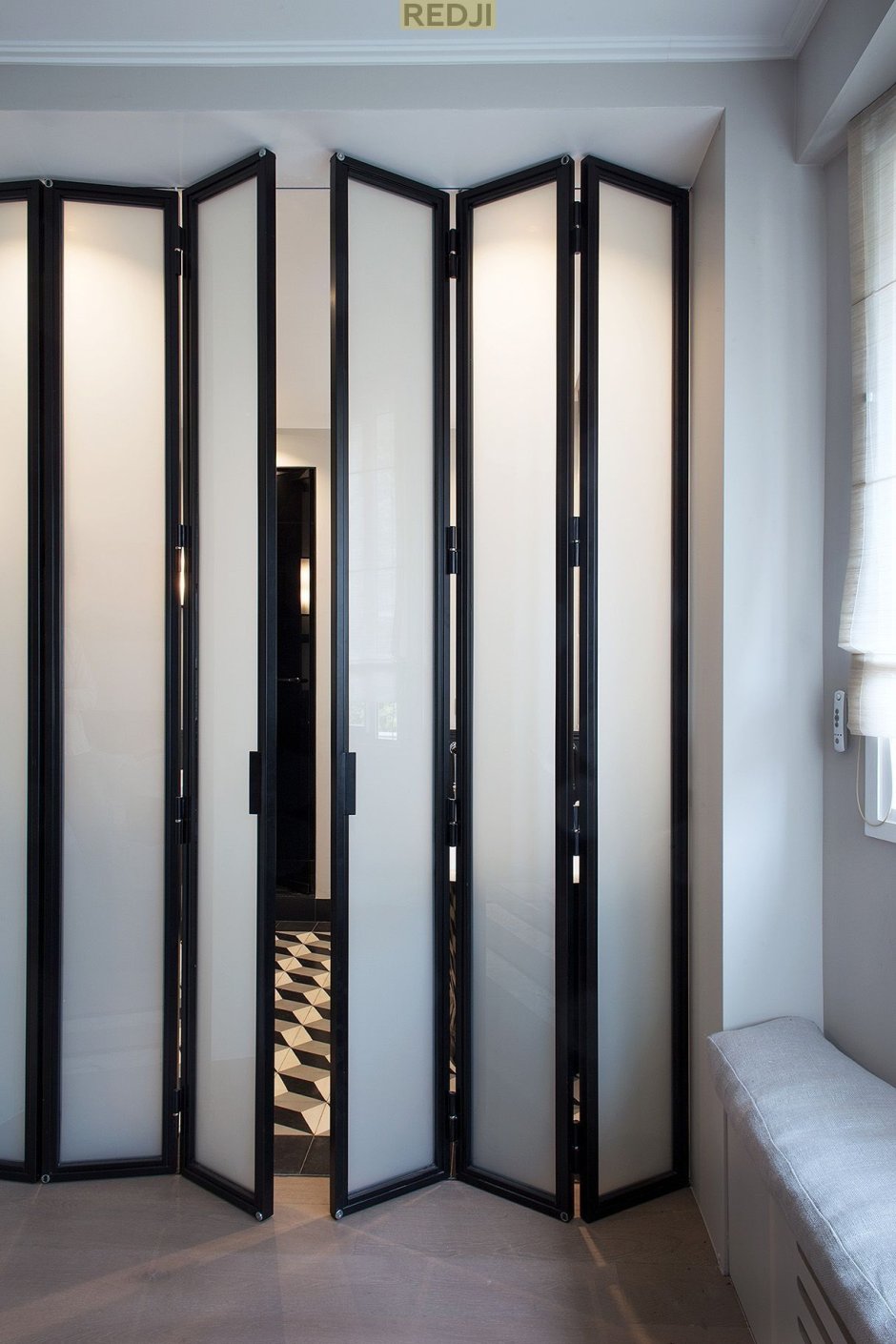 Двери-гармошка межкомнатные 212х92