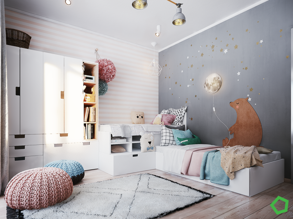 Пинтерест детские комнаты