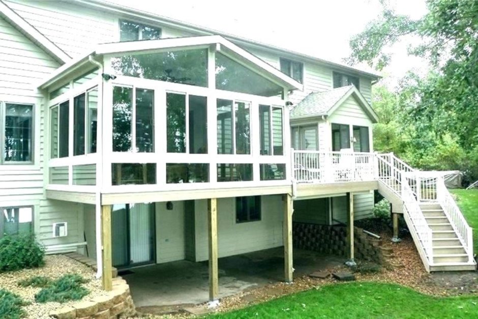 Веранда с эркером